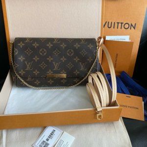 100% Authentic Louis Vuitton Favorite MM Monogram